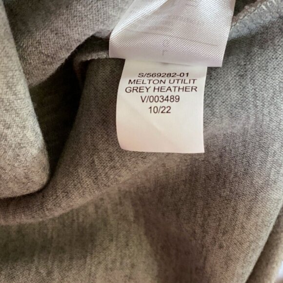 Banana Republic Factory Boxy Melton Utility Jacket – Grey Heather – SZ L (NWOT) - Picture 7 of 7